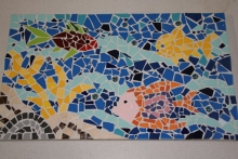 mozaiek aquarium