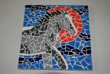mozaiek paard